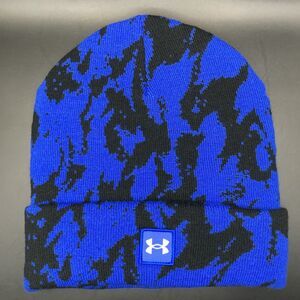 NWT UNDER ARMOUR "UA Halftime" Mens Cuffed Knit Beanie Hat OSFM CAMO